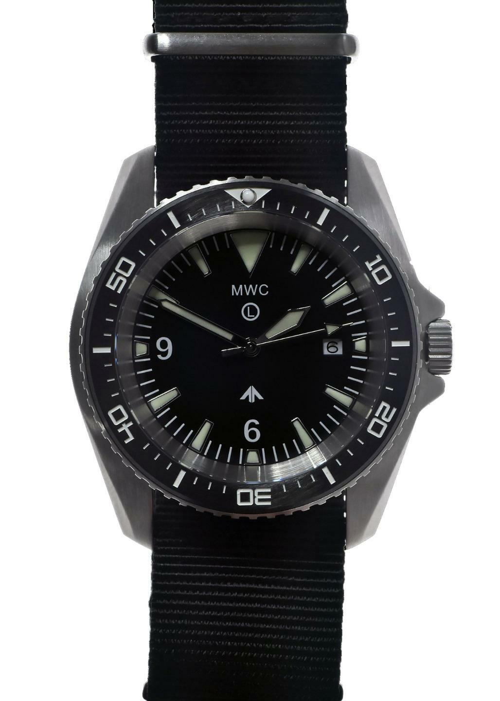 MWC 300m Military Divers Watch (Quartz) with Sapphire Crystal and Ceramic Bezel