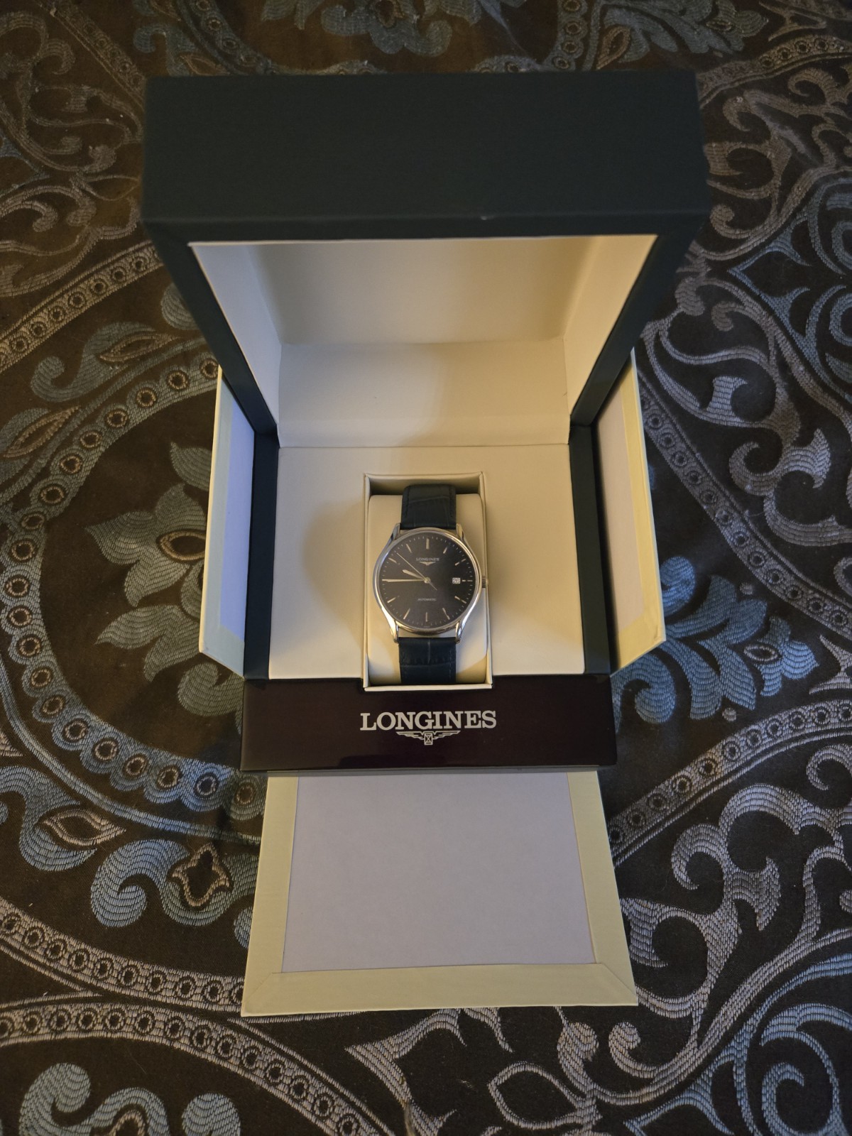 Longines Lyre Automatic Blue Dial Unisex Automatic Watch L4.960.4