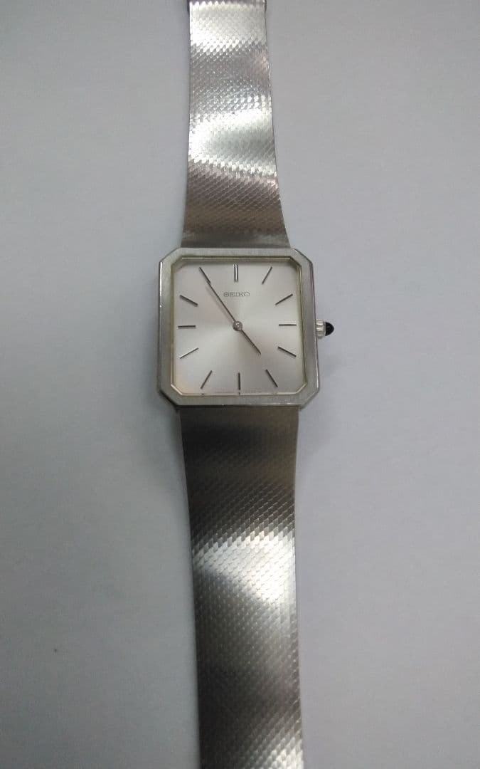 SEIKO Wristwatch Gerald Genta Acier for men’s Wrist circumference 15cm silver