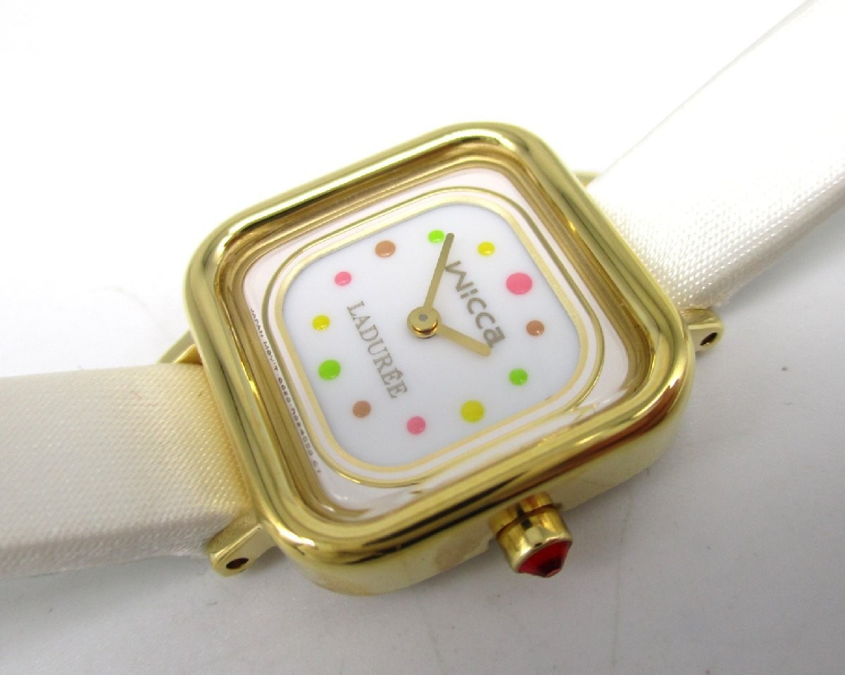 Citizen Wicca x Ladur e Macaron Solar KK3 310 20 Excluding Tax 25 000 Yen Ladies