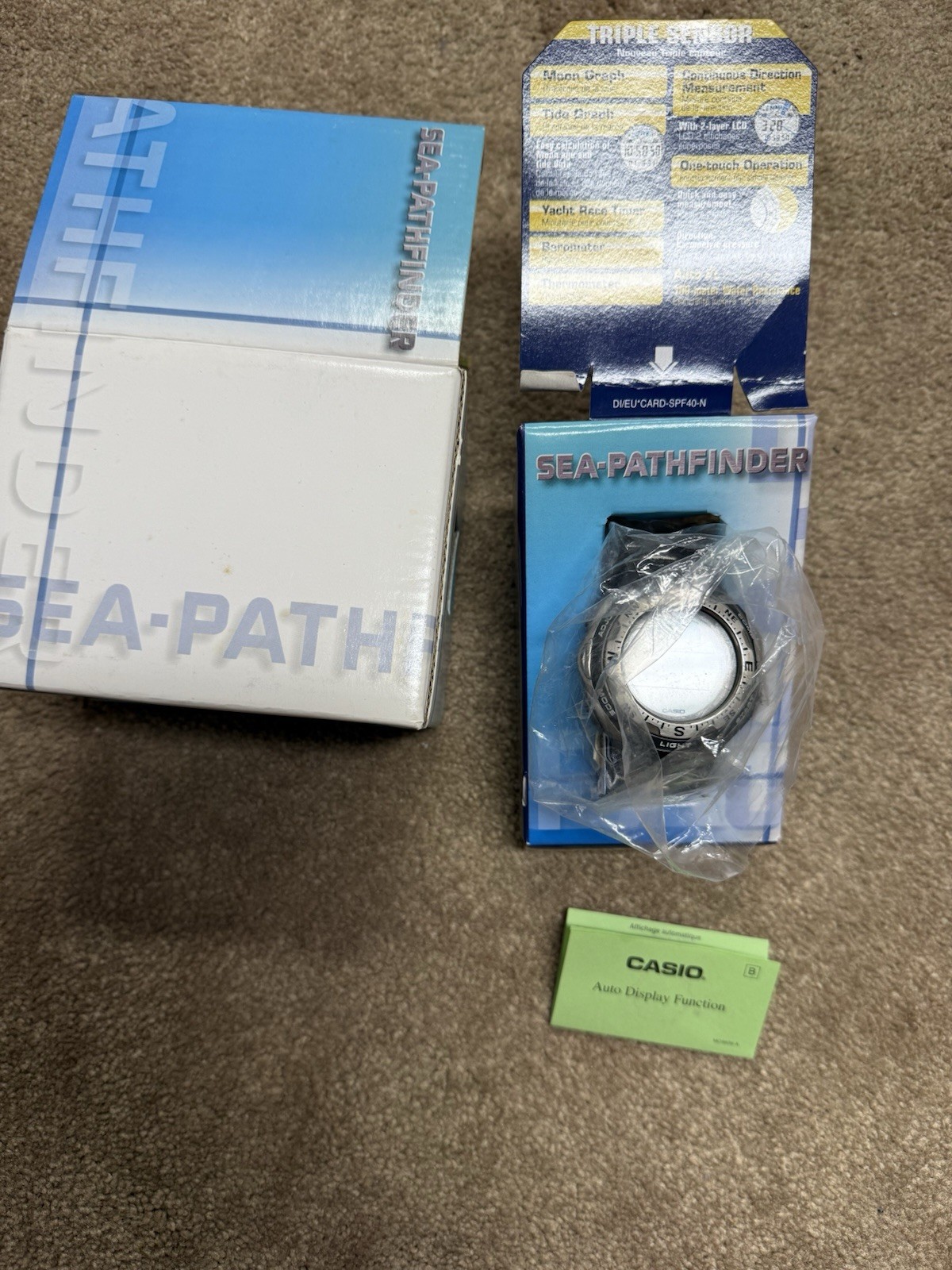 Casio Sea Pathfinder SPF-40 Men’s Watch Vtg 2273