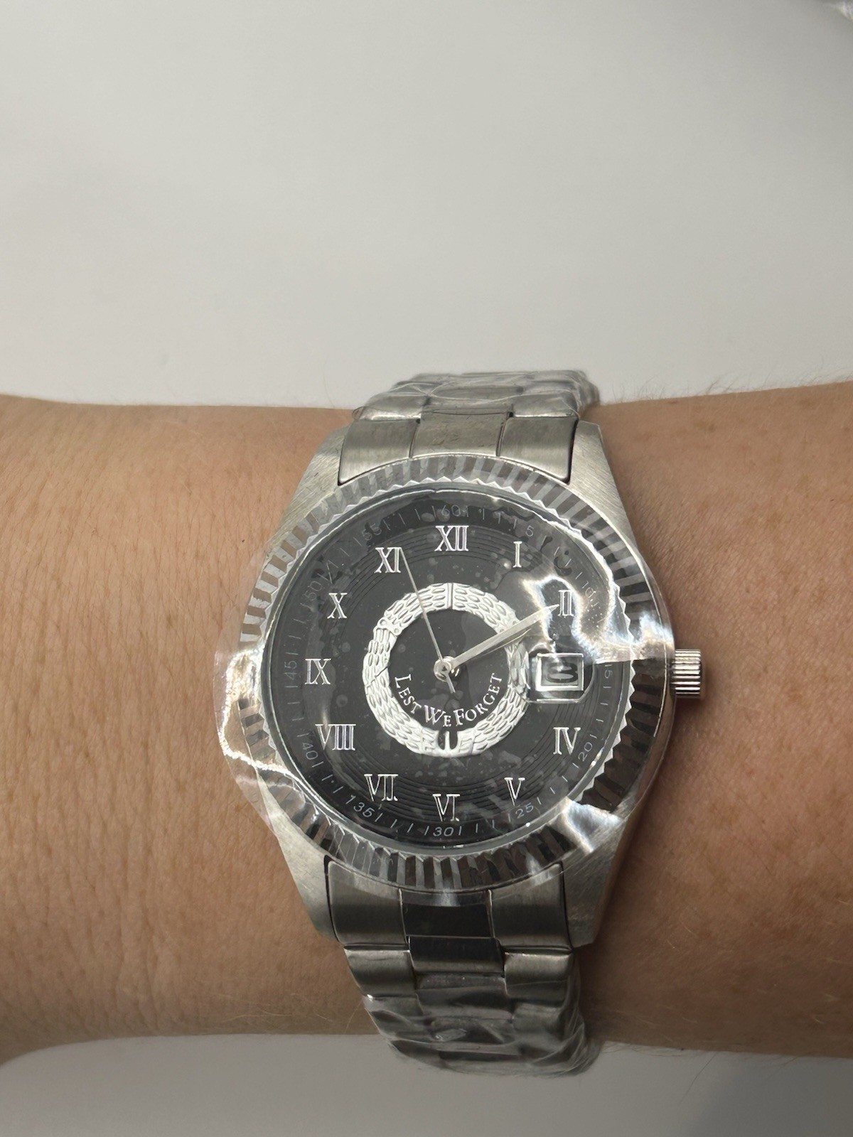 The Bradford Exchange Lest We Forget Men’s Remembrance Watch Limited Edition