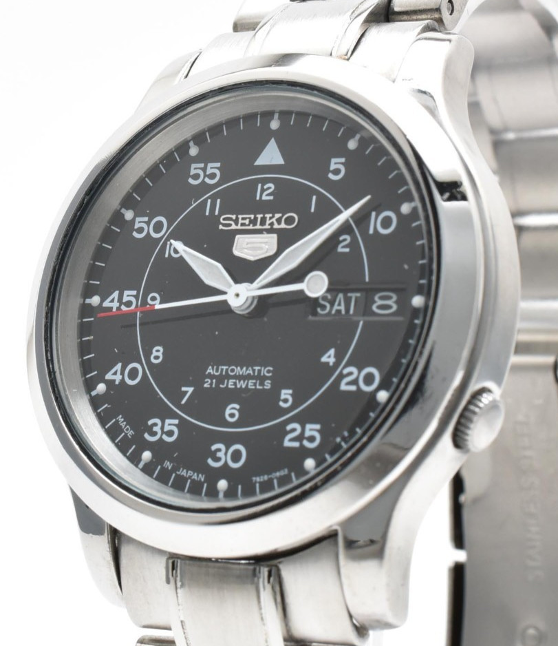 [Exc+5] Seiko 5 SNK809J1 Military Pilot Automatic Flieger Watch Made in Japan