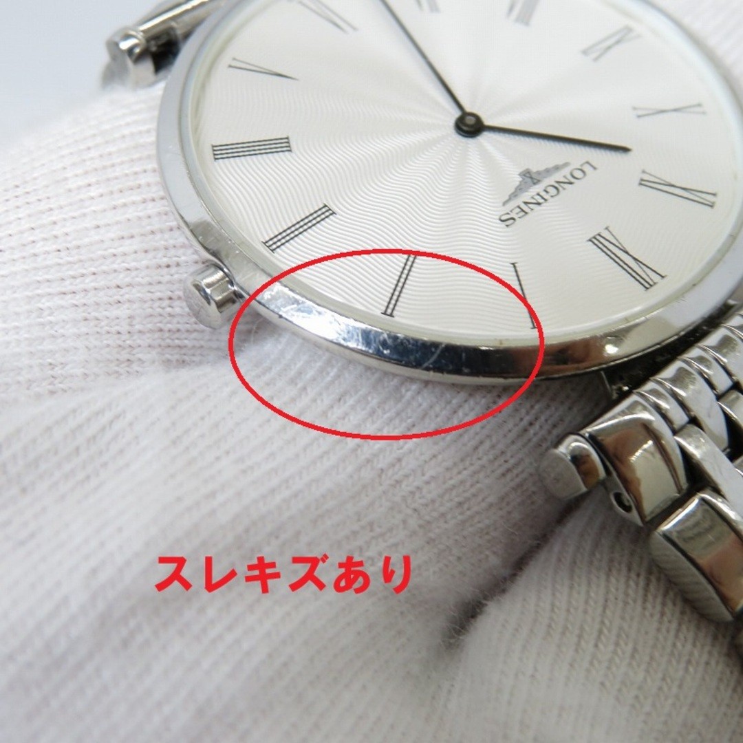 Longines Grand Classic Quartz Watch 34mm Analog Vintage From Japan