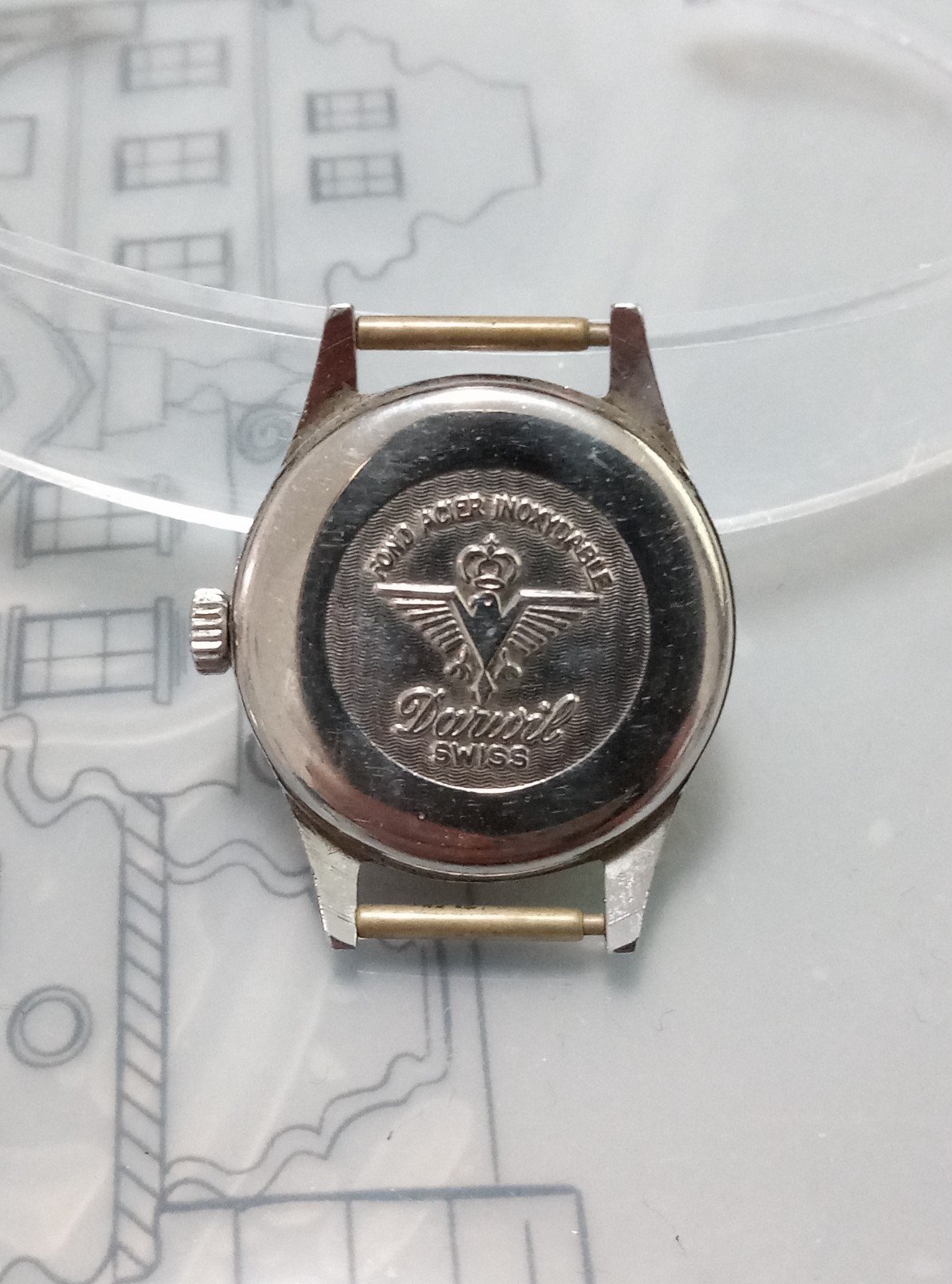 Vintage Darwil Lady 71 Swiss Made Mechanical Watch – 17 Jewels – Swiss Made