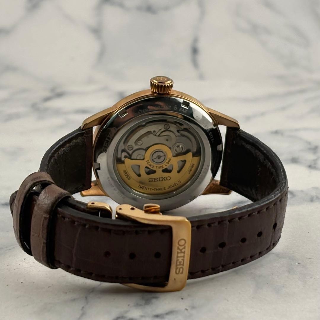 Seiko Presage SARY128 Cocktail Time Manhattan Automatic Men’s Watch Box