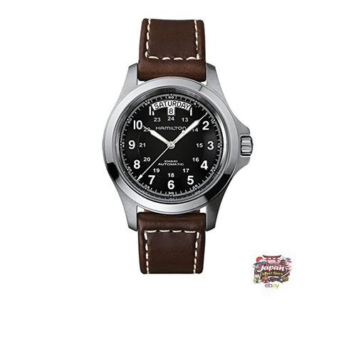 Hamilton Khaki Field King Automatic Watch H64455533 Men’s Officially Guaranteed