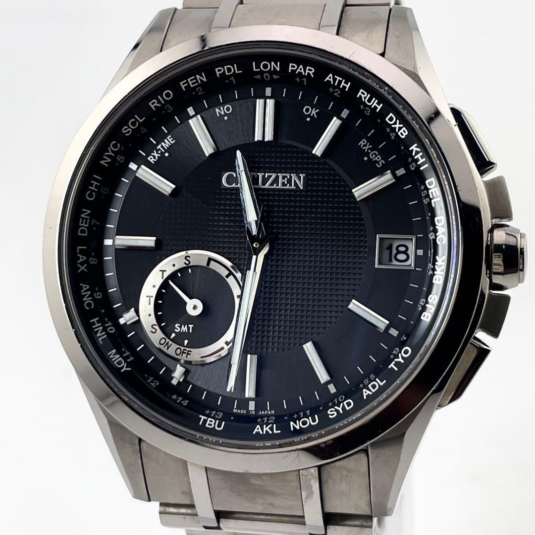 Citizen Attesa F150-T021581 Satellite Wave GPS Eco-Drive Watch