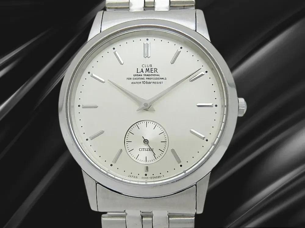 Citizen Club Lamer Ref. 4645-E66963 SS Silver Dial Quartz 100M 39mm Men’s watch