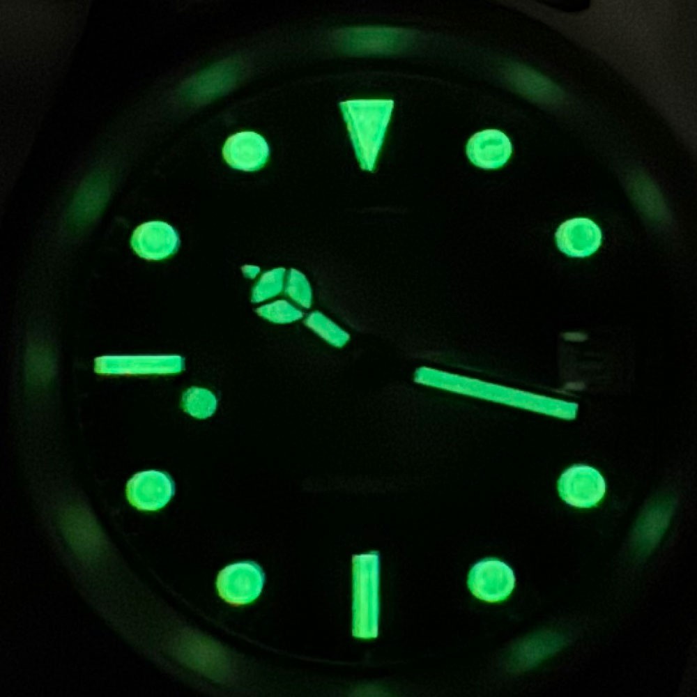 20ATM Rose Gold 40mm Sapphire Glass NH35 PT5000 Automatic Men Diver Watch Lume
