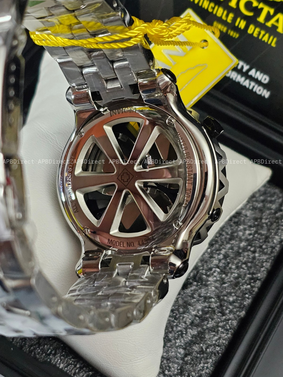 Invicta – CERBERUS – Tri 3 Movements Carbon Fiber Abalone MOP Dials mens watch
