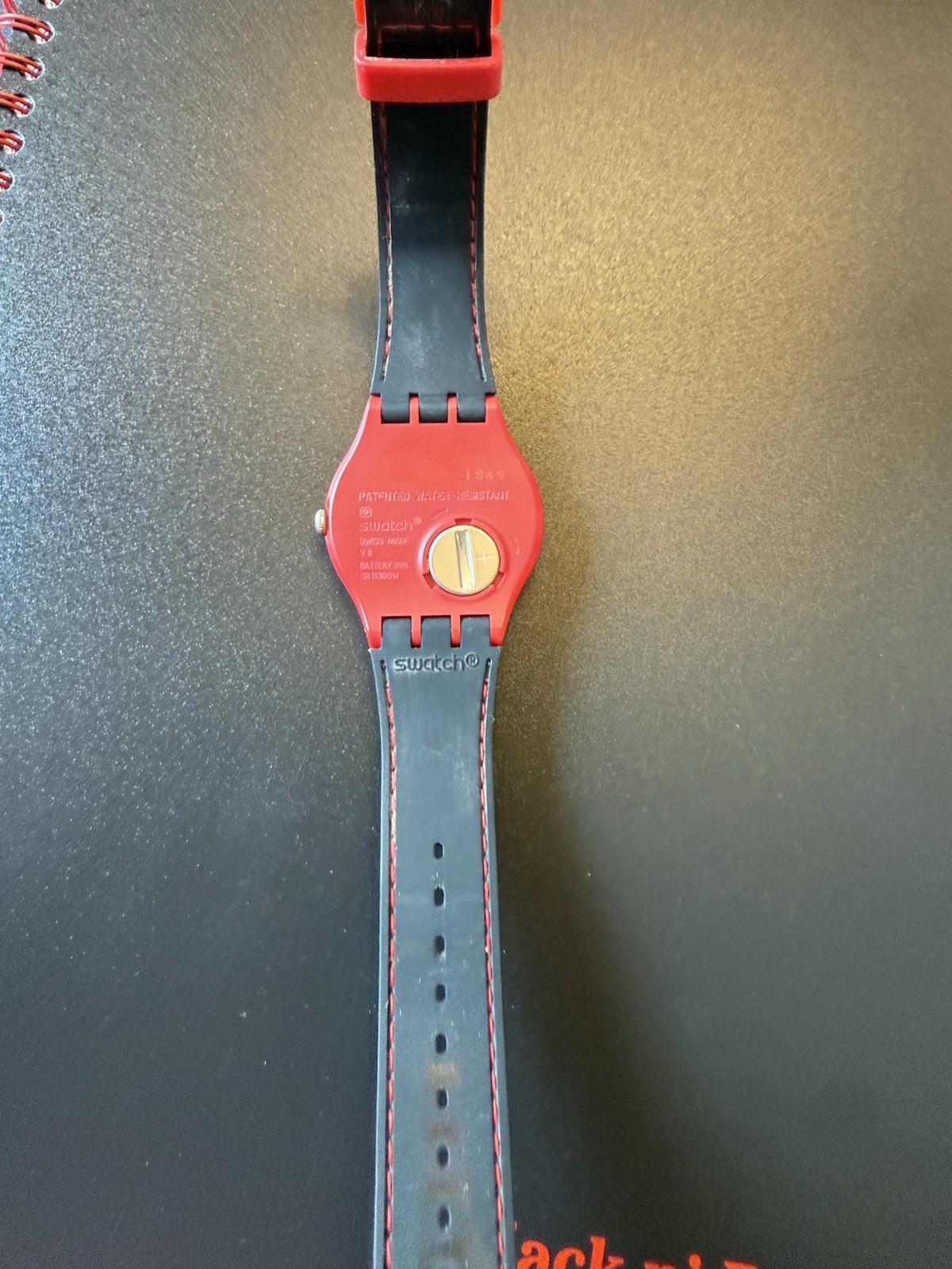 For sale: Swatch Red Brake Watch