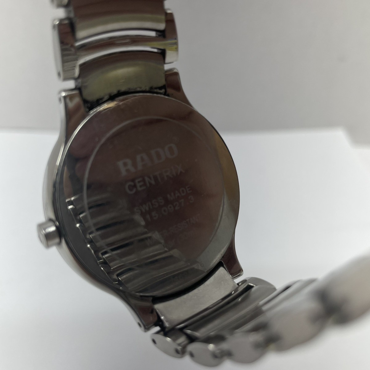 RADO CENTRIX 115.0927.3 BLACK DIAL DIAMOND QUARTZ WATCH (CMP127201)