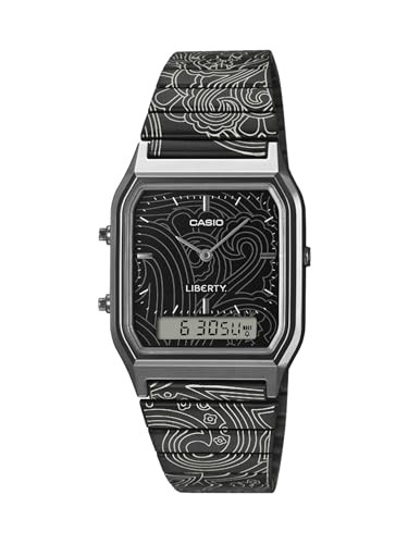 CASIO AQ-230EBLT-1AJR LIBERTY Limited Black Watch Analog Digital Japan Y868671