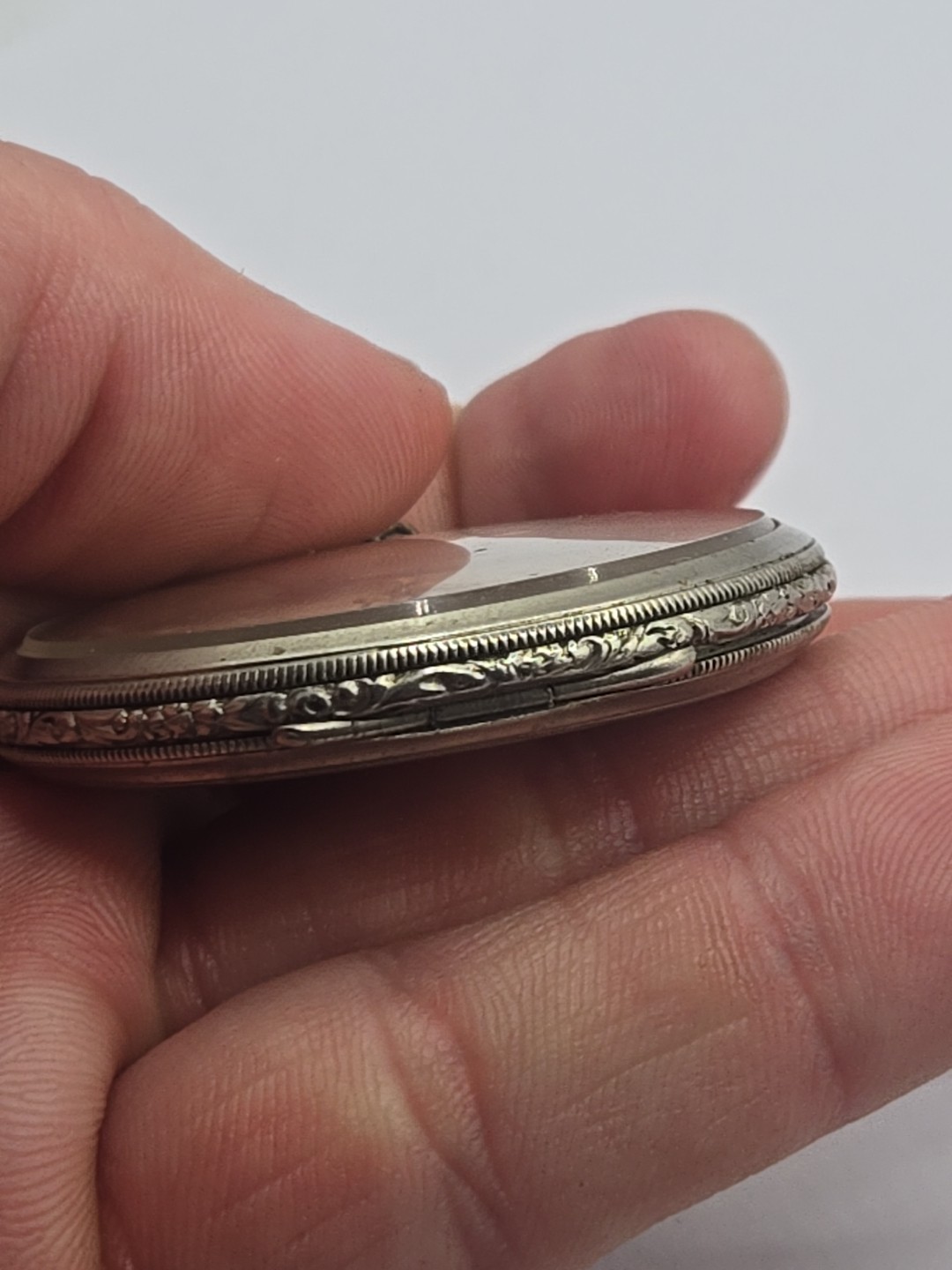Vintage Cortebert Pocket Watch Cal 518 Running For Repairs