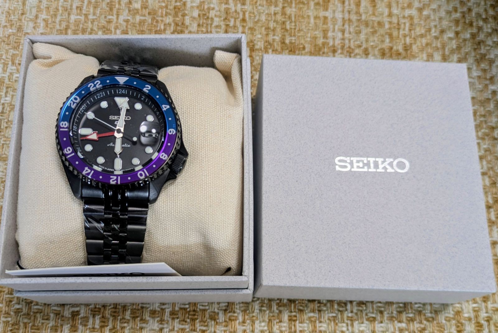 SEIKO 5 Sports GMT Yuto Horigome Watch SSK027K1 Tokyo Night Limited 2700 New