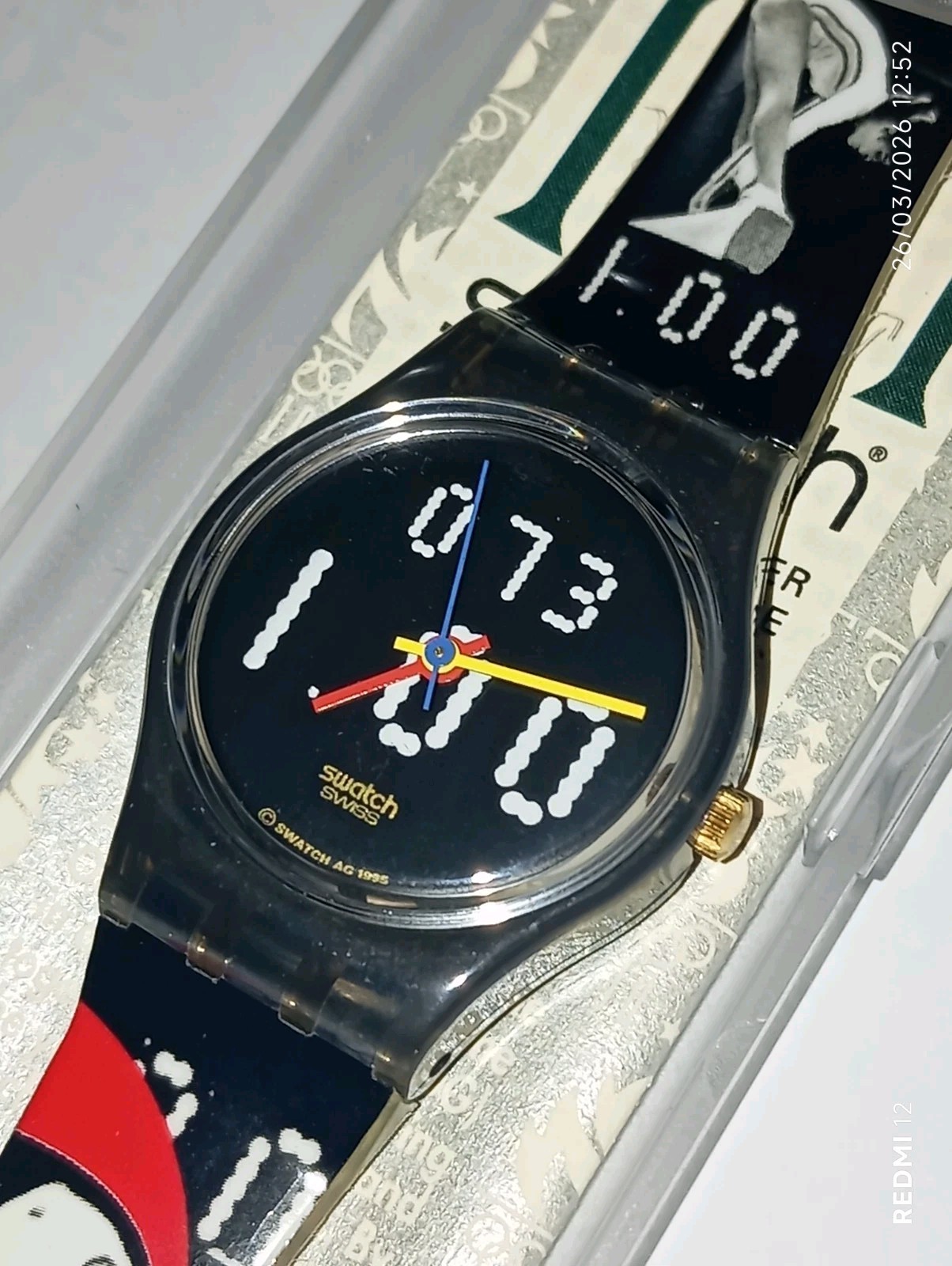 1996 NADIA COMANECI LZ105 OLYMPICS SPECIAL LADY WATCH NEW WORKING