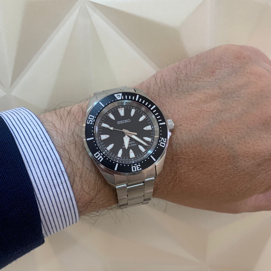 Seiko Prospex SRPL13K1 Sea Samurai Black Automatic Stainless Steel Men’s Watch