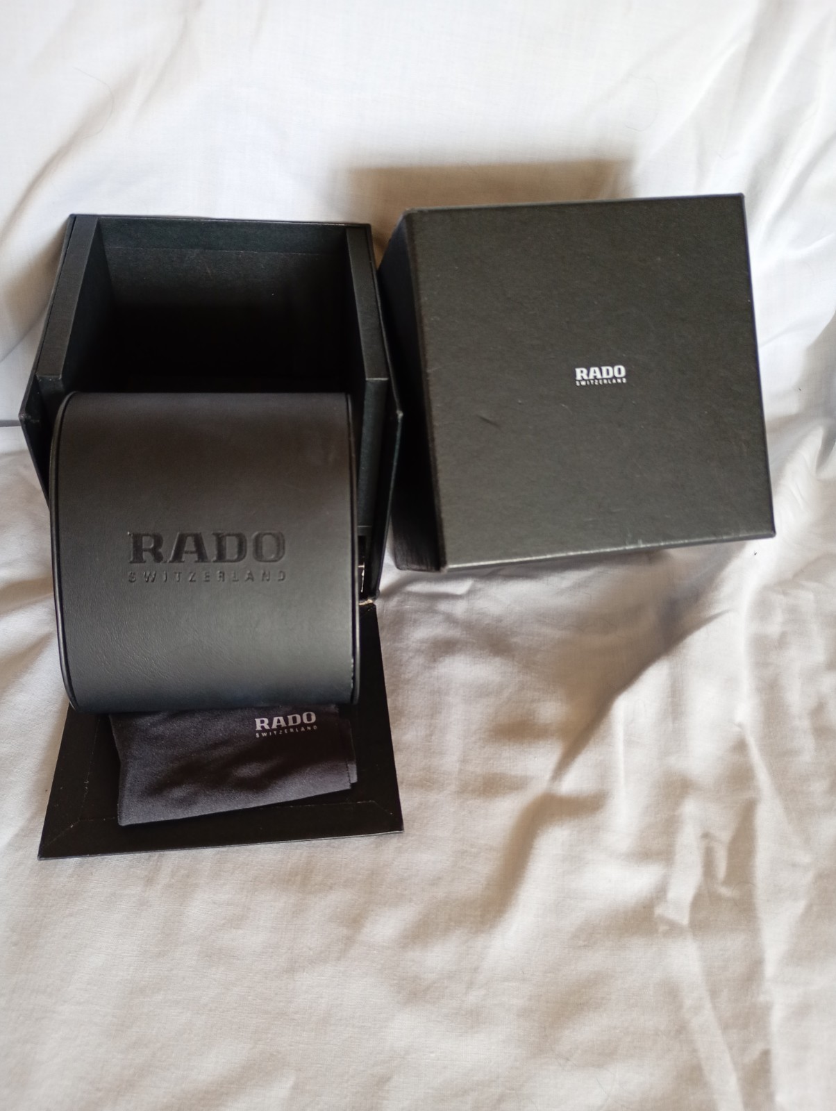 Rado Centrix Diamond Ladies Watch. 28mm Quartz Model. 4 Diamonds New Battery VGC