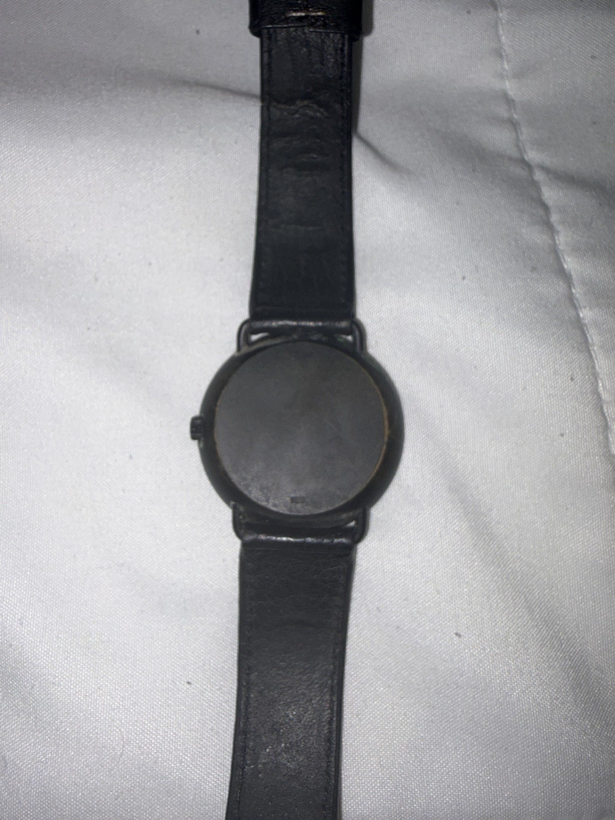 Authentic Vintage Tiffany & Co. Black PVD Matte Stainless Steel Watch ‘90s As-Is