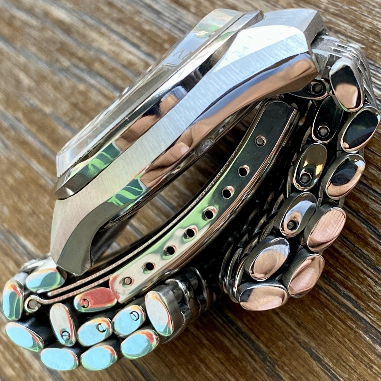 Serviced Vintage October 1970 Seiko LM LordMatic 5606-7290 On 18mm Beads Of Rice