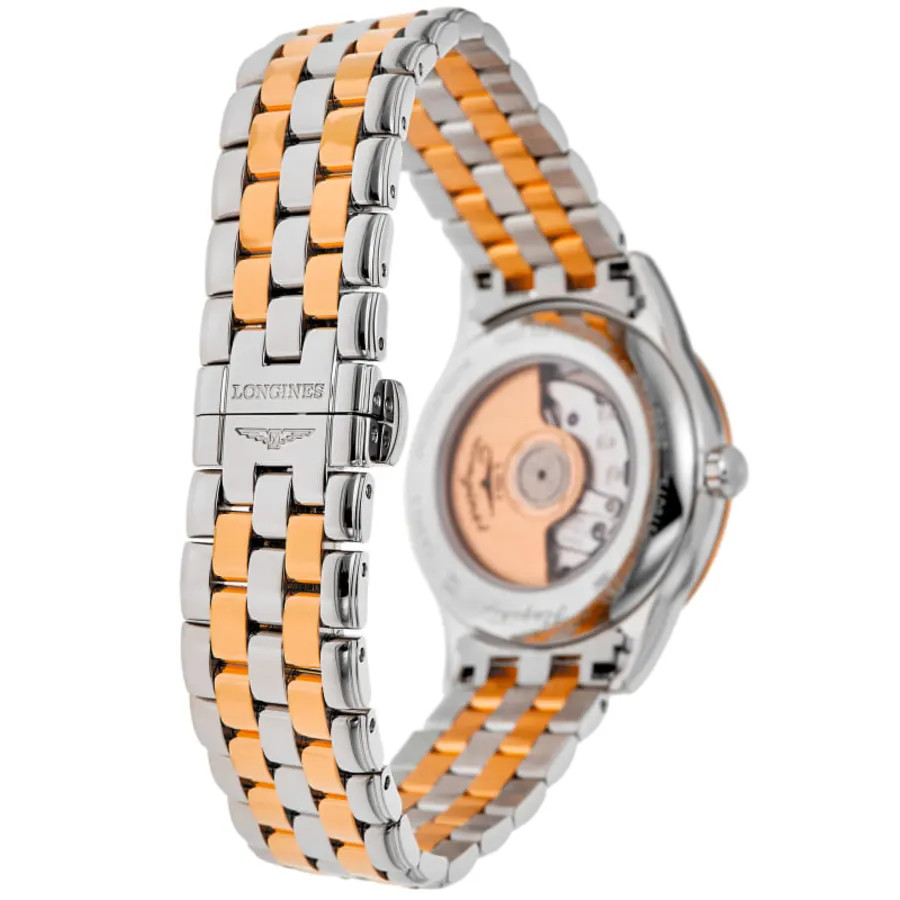 New Longines Flagship Automatic 30mm White Diamond Women’s Watch L4.374.3.99.7