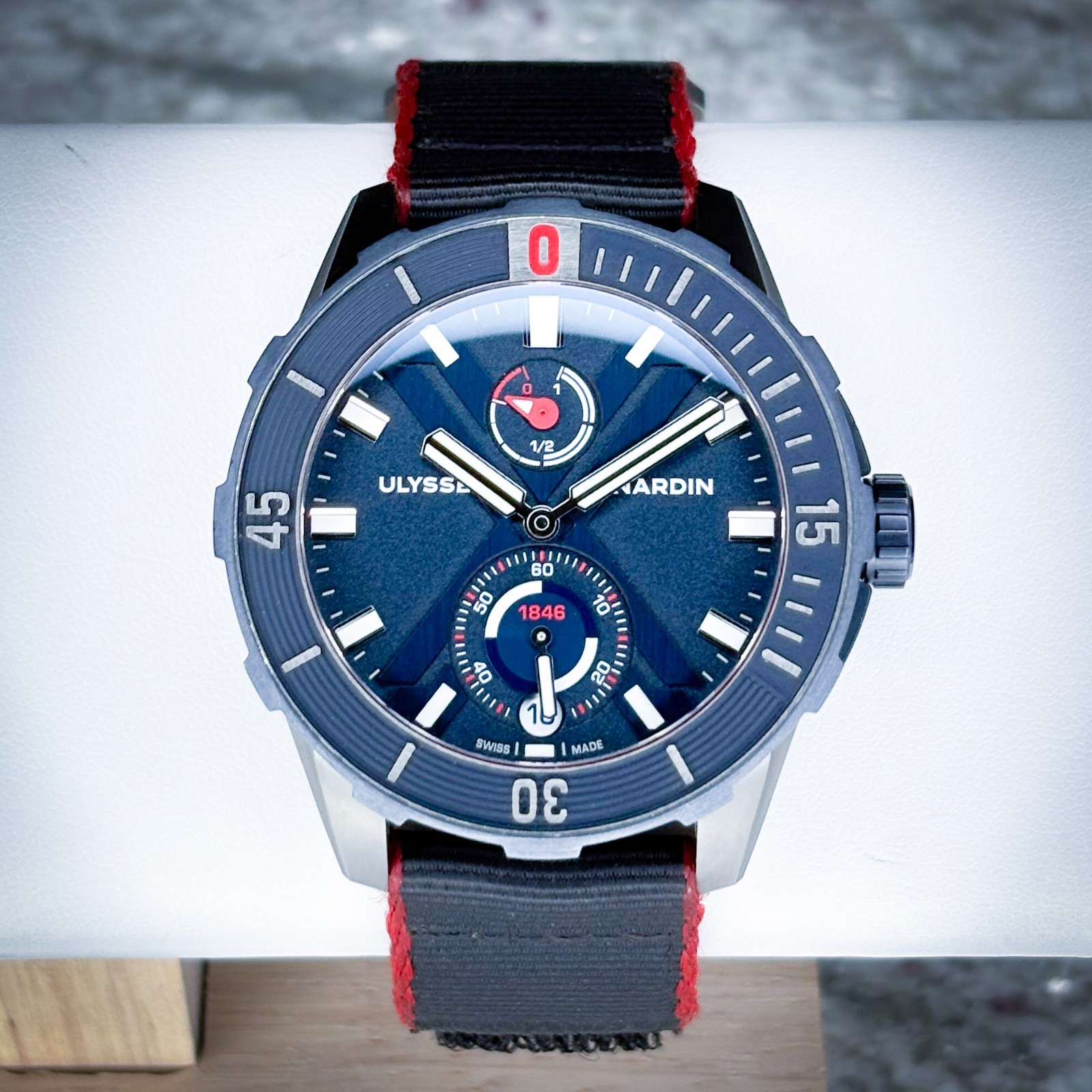 Ulysse Nardin Maxi Marine Diver X 44mm 1183-170LE/93-NEMO w/ Box-Papers-Warranty
