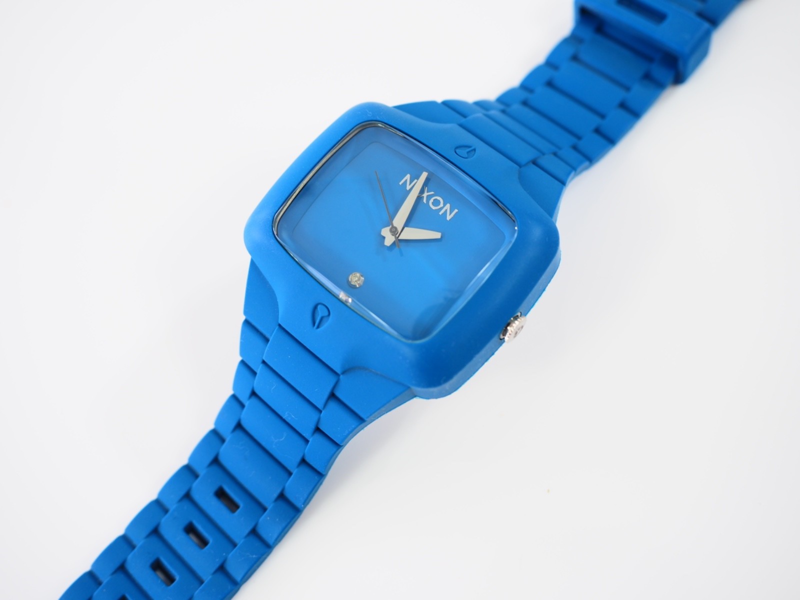 Nixon The Rubber Player Watch Blue Excellent