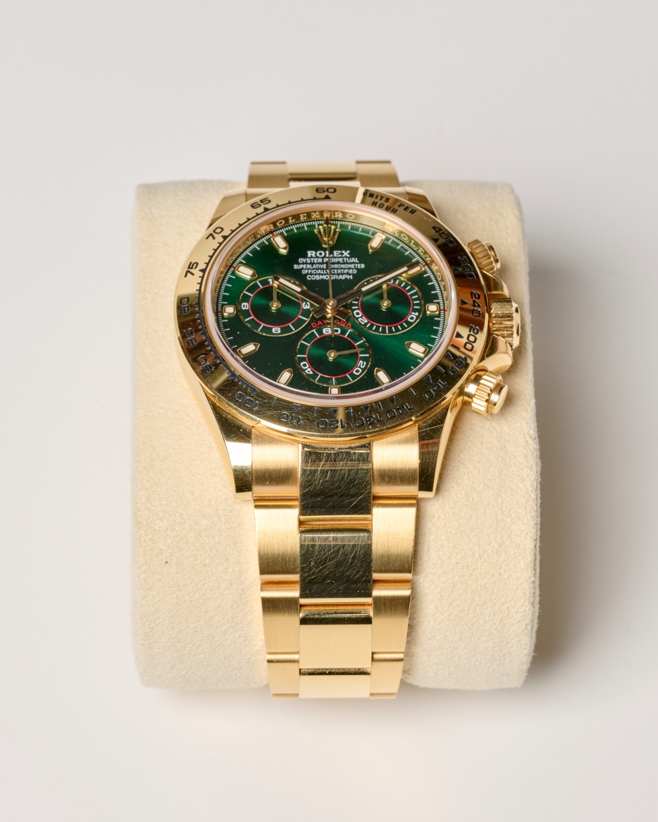 Rolex Cosmograph Daytona 116508 Gold Oyster Bracelet with Gold Bezel