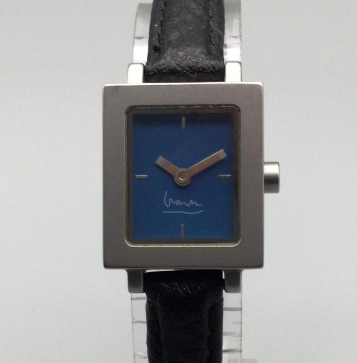 Michael Graves Projects Shenandoah Watch Womens 20mm Blue Dial New Battery