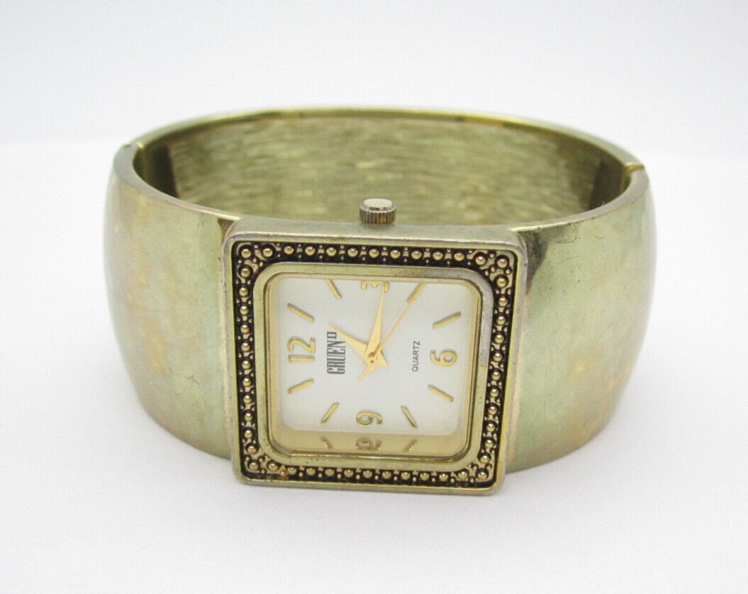 Women’s Gruen II Quartz WR Analog Dial Causal Bangle Watch (E255)