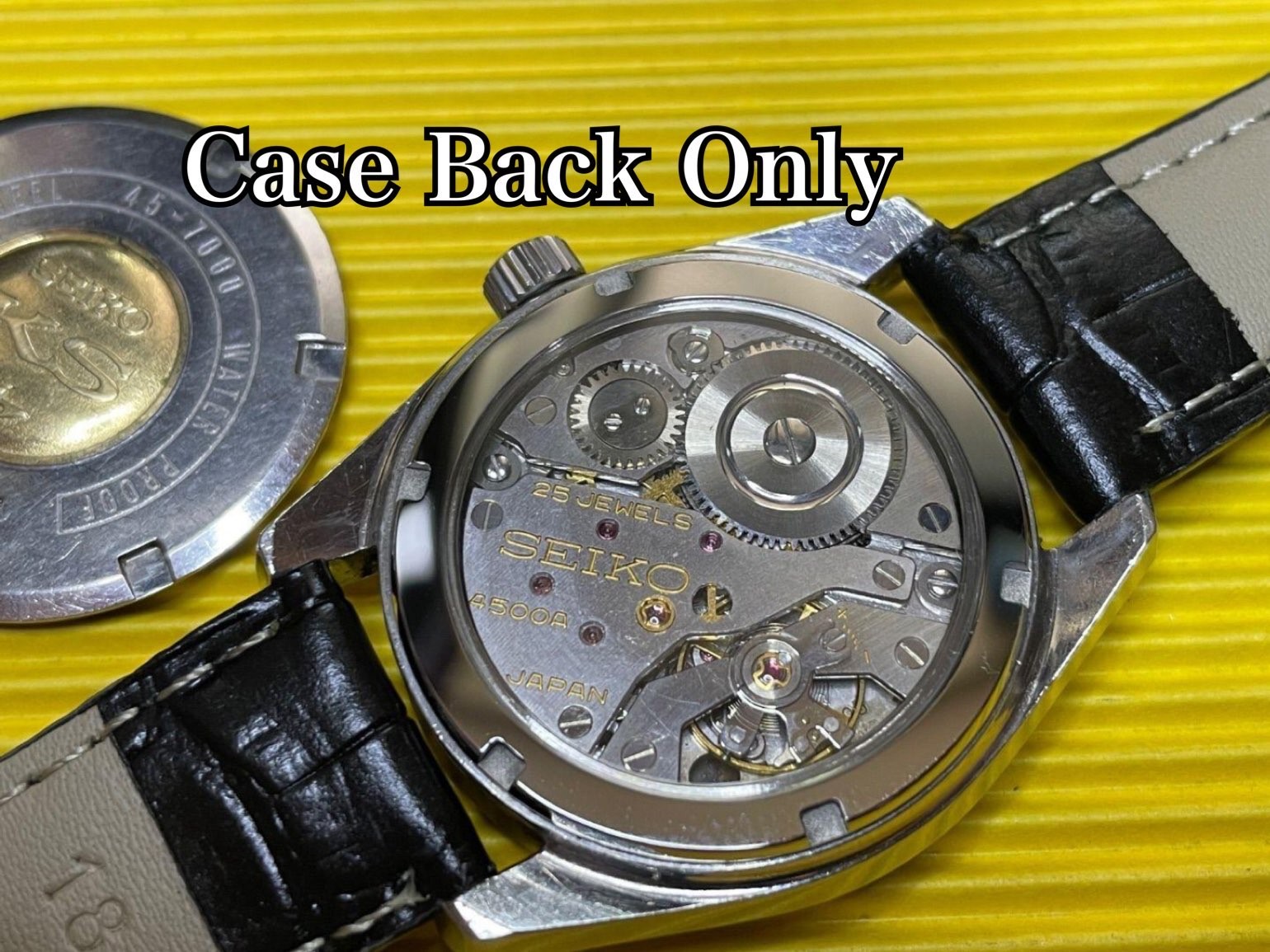 Exhibition Case Back for Seiko 45GS 45KS – Sapphire Dress Up Your Watch