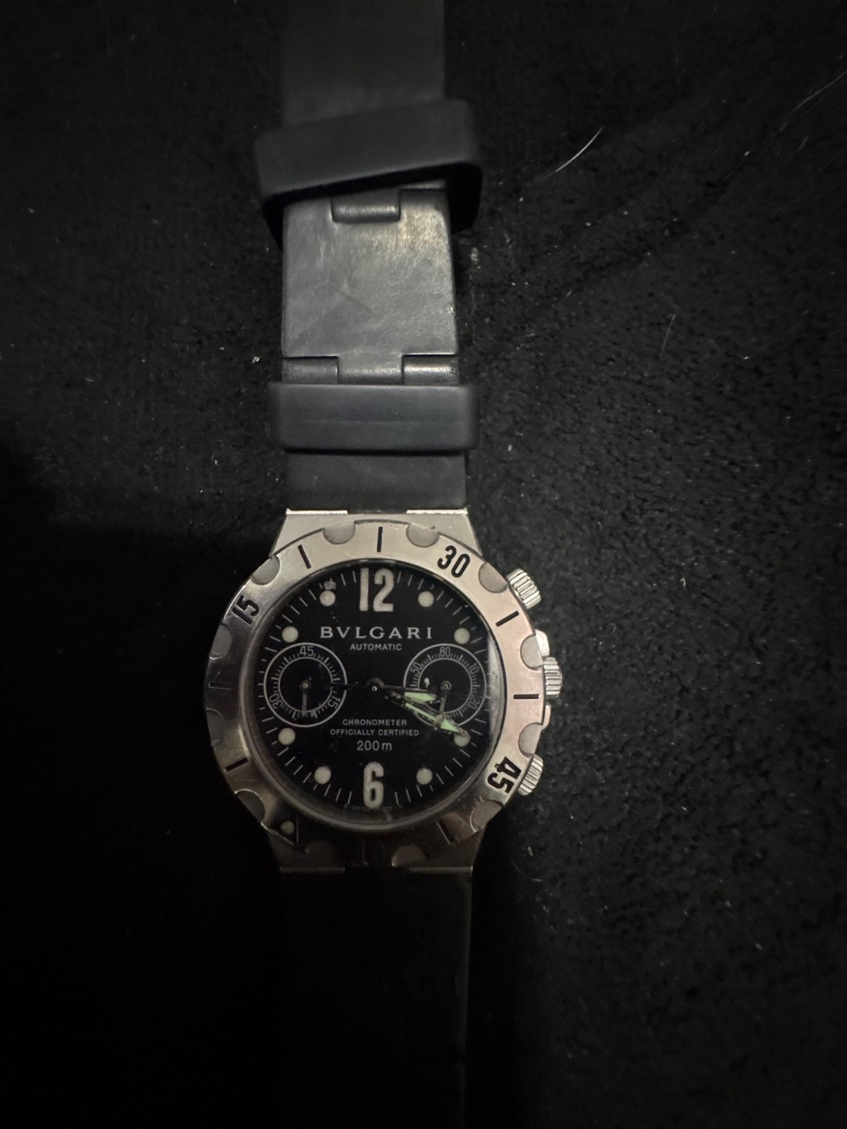Bulgari Diagono Scuba Diagono Chronograph SCB 38S