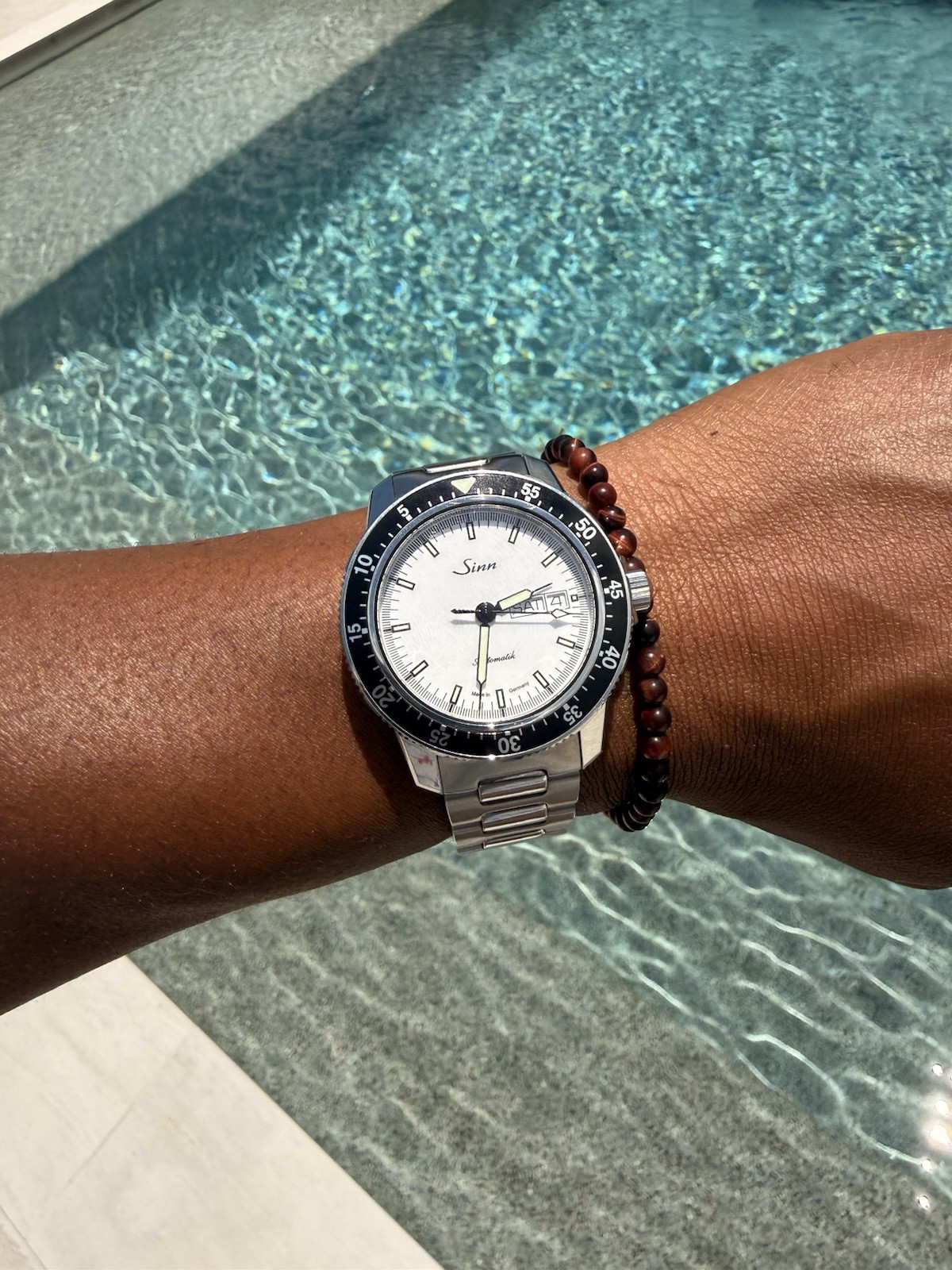 sinn 104 white dial automatic