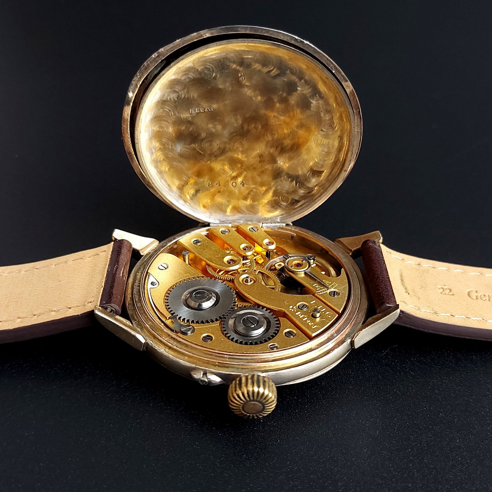 Swiss Watch with L.U.C Movement LUC Men’s Wristwatch Serviced