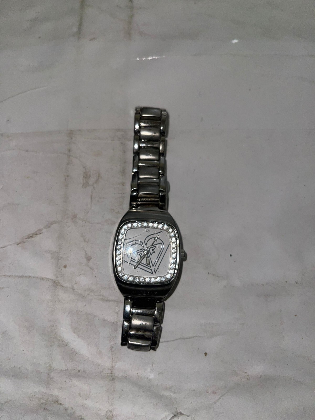 Roxy Water Resistant 50 Meter Watch All Stainless Steel No Batteries Included