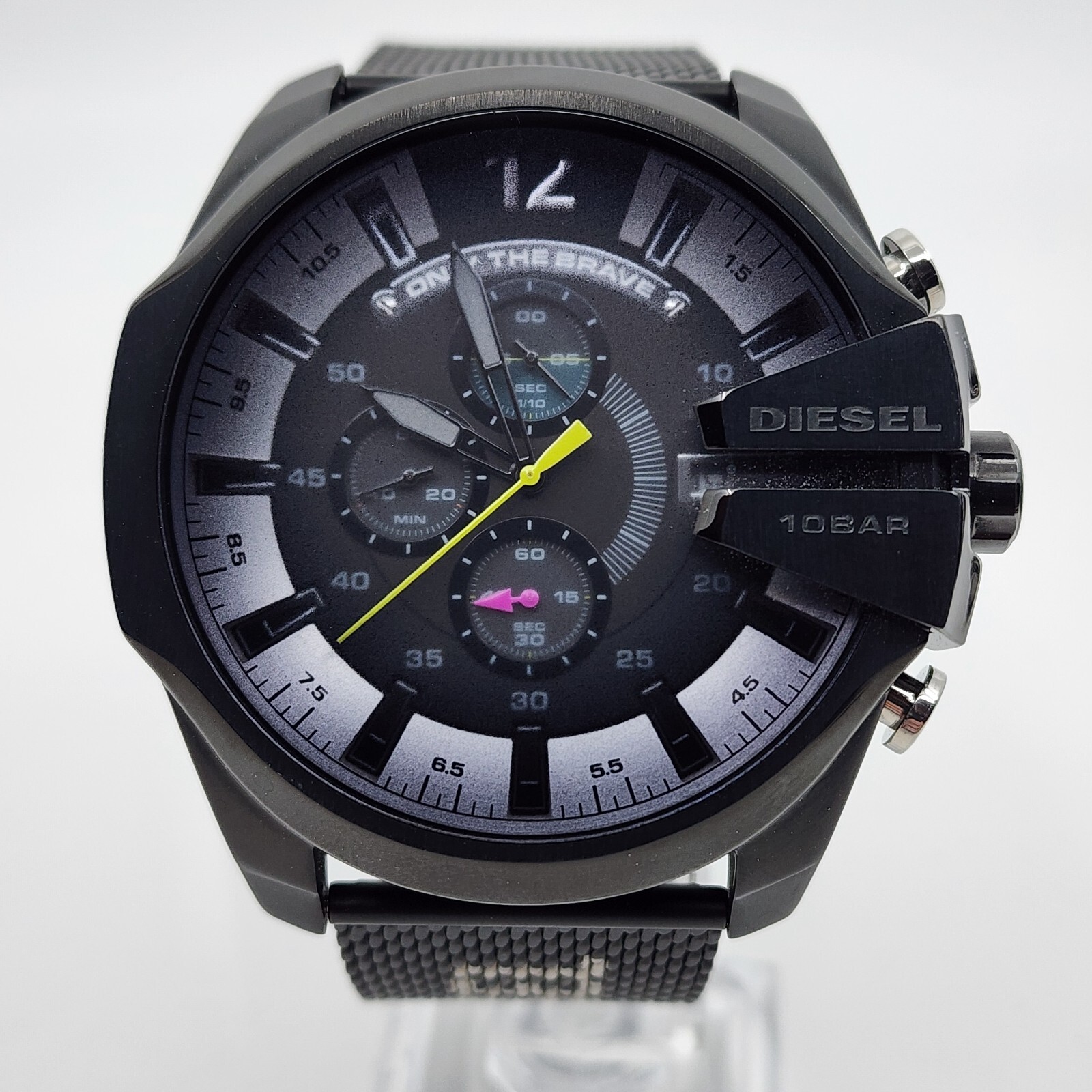 Diesel Men’s Mega Chief Stainless Steel Chronograph Quartz Watch DZ-4514
