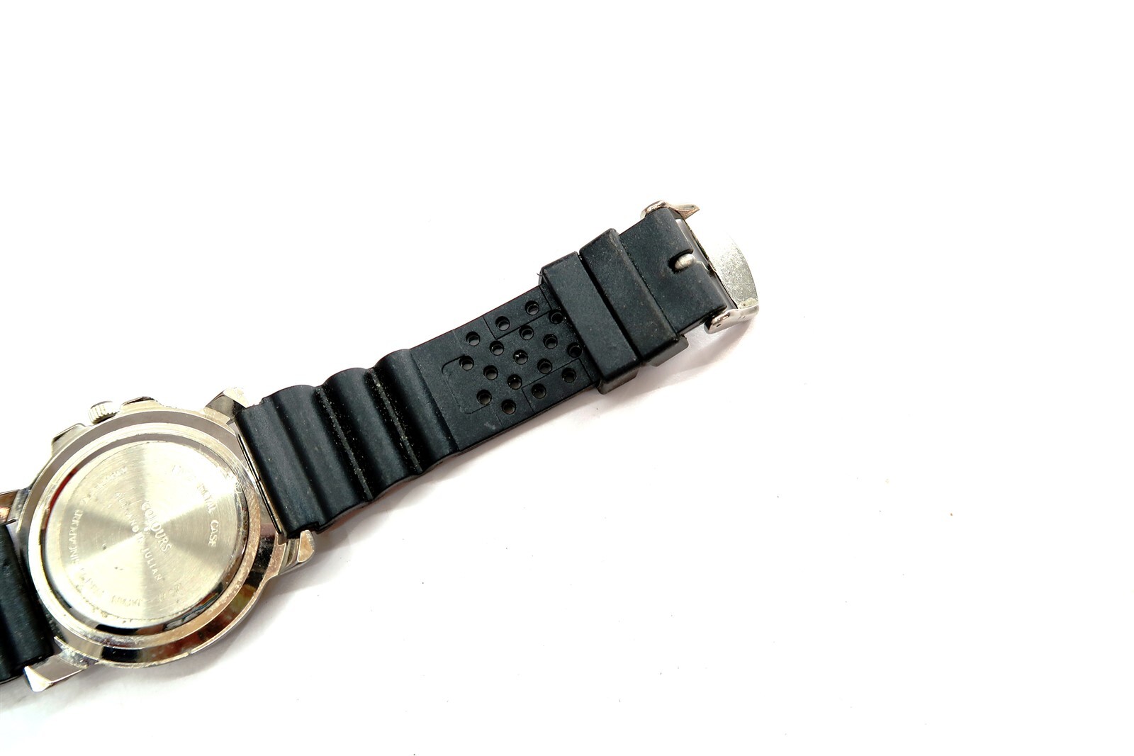 COLOURS by ALEXANDER JULIAN Mens Quartz Watch 40mm Case NEW BATTERY WORKS GREAT