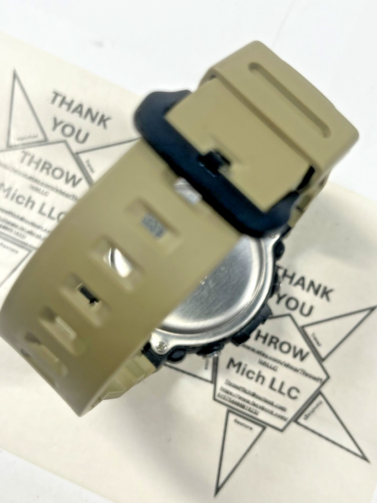 Casio Men’s Beige Digital Watch – AE1500WH-5AV 51MM