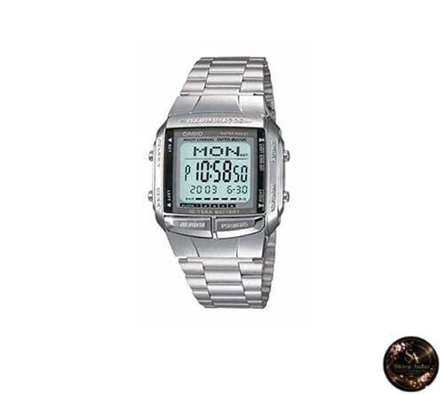 Casio Data Bank Watch Overseas Model DB-360-1ADF Silver [Imported]