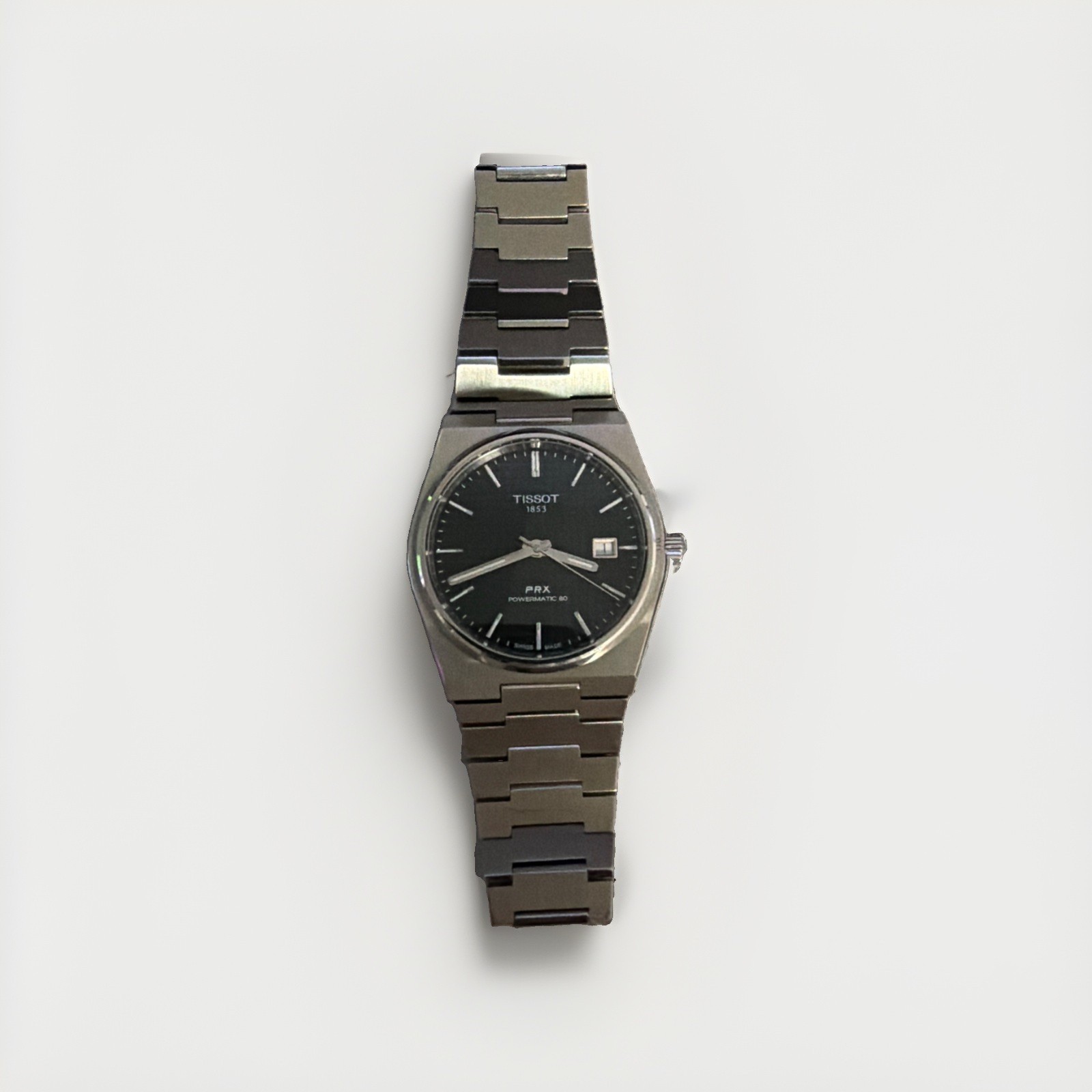 Tissot PRX Powermatic 80 Men’s Auto Date Green Dial 40mm Steel Box & Tag