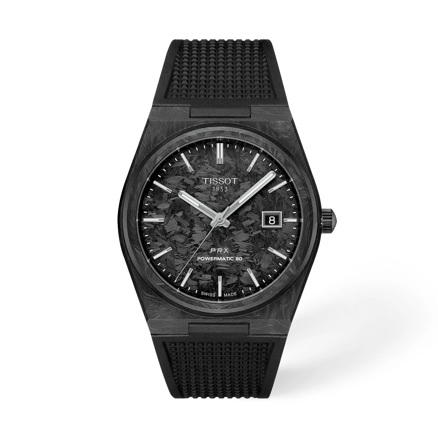 Tissot PRX Powermatic 80 Carbon Fiber Automatic Men’s Watch – T137.907.97.201.00