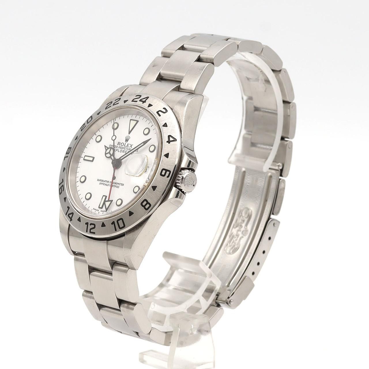 Authentic [Unserviced – Value Price] Rolex Explorer II 16570 Stainless Steel…