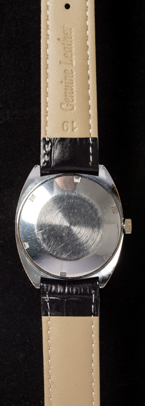 Steelco Silver Brushed Dial Men’s Automatic Vintage Watch — Working