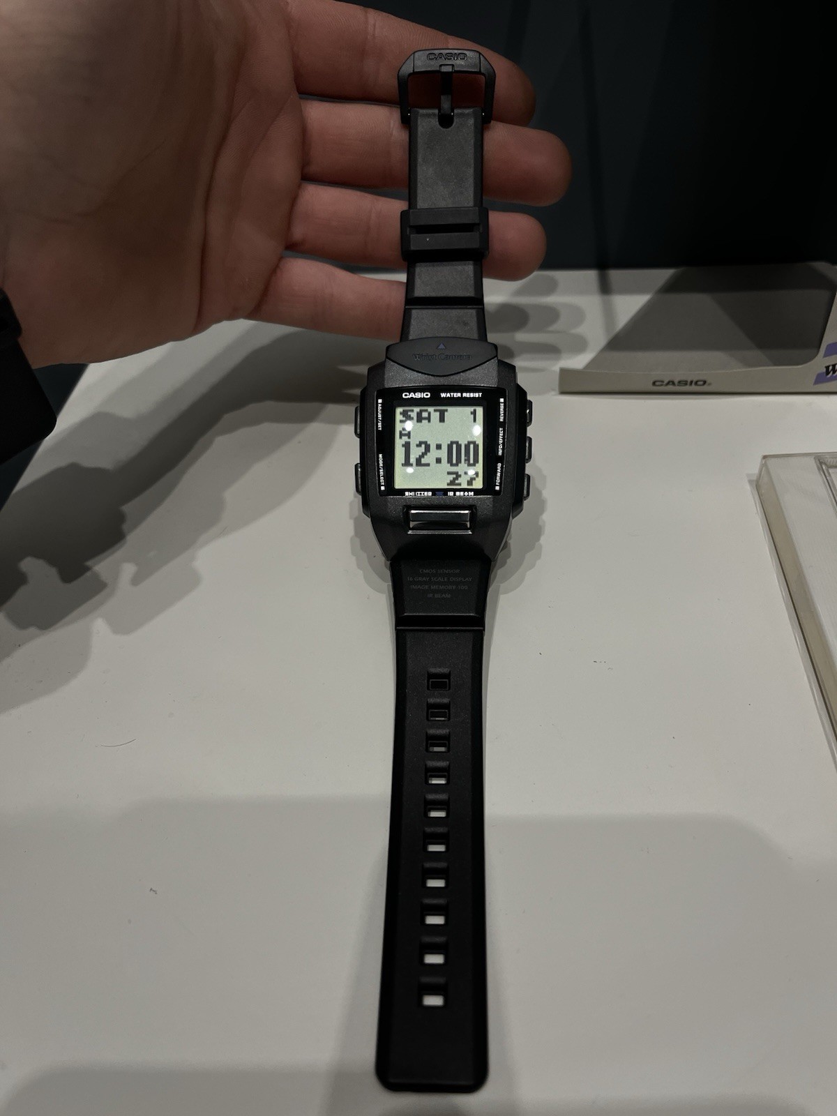 CASIO Wrist Camera WQV-1 – Vintage Digital – NEW (NOS) Digital Watch