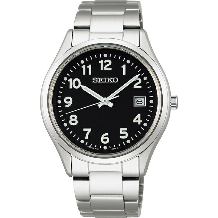 SEIKO Selection SBPX155 Black Solar Sapphire Men’s Watch New in Box