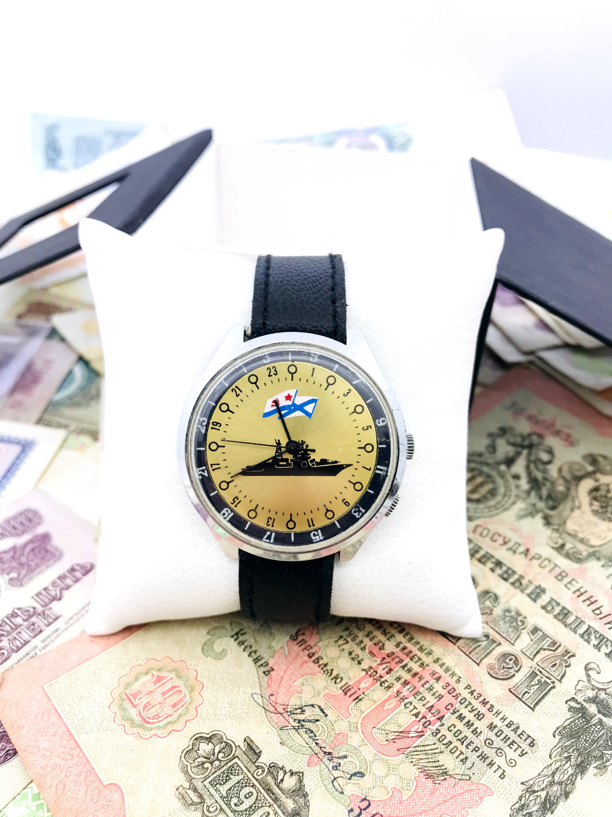 🐧 Rare Raketa 24 2623 Polar Soviet Arctic Cities Watch Wristwatch USSR ❄️