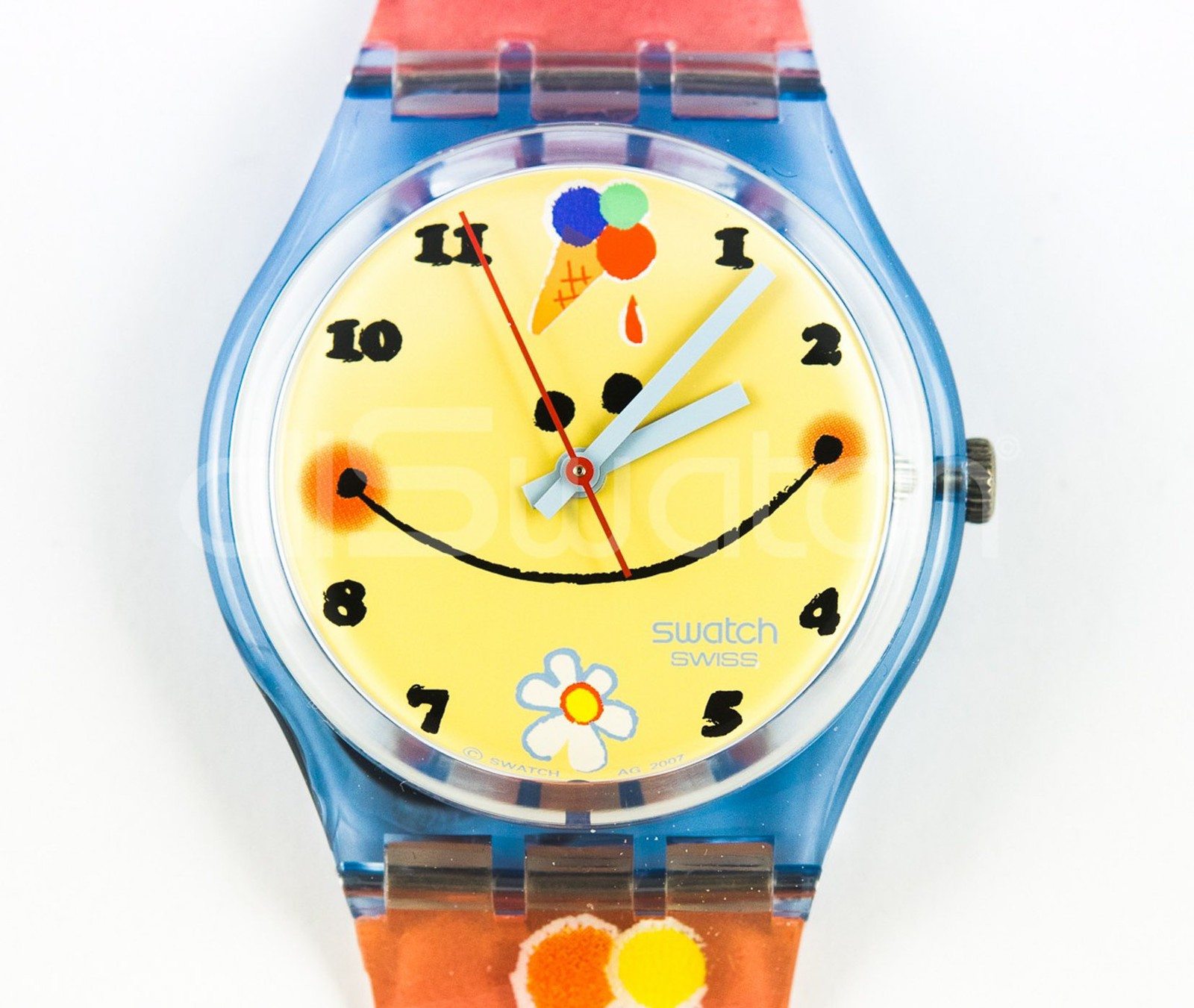 SWATCH STANDARDS 2008 – GS134 – ICE AT NOON – New