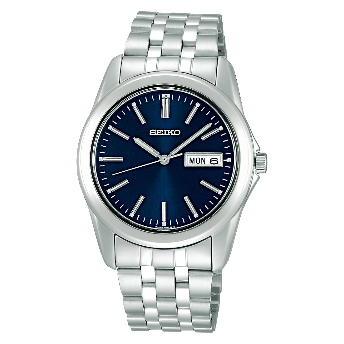 Seiko Selection SCXC011 Quartz Watch Unisex Blue Dial Day Date Calendar Japan
