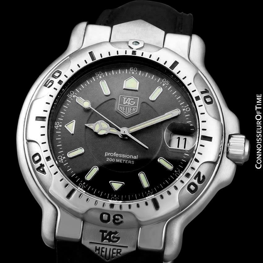 TAG HEUER PROFESSIONAL 6000 Mens Full Size Divers Watch – SS Steel – WH1112